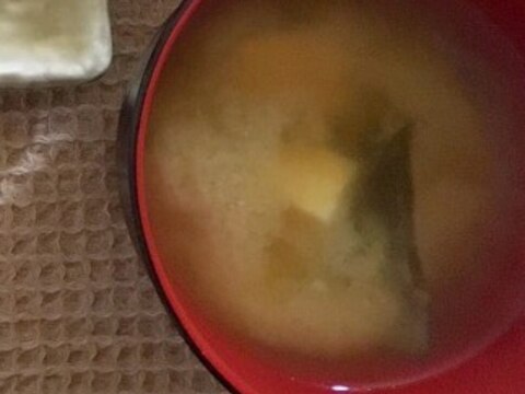 豆腐の味噌汁